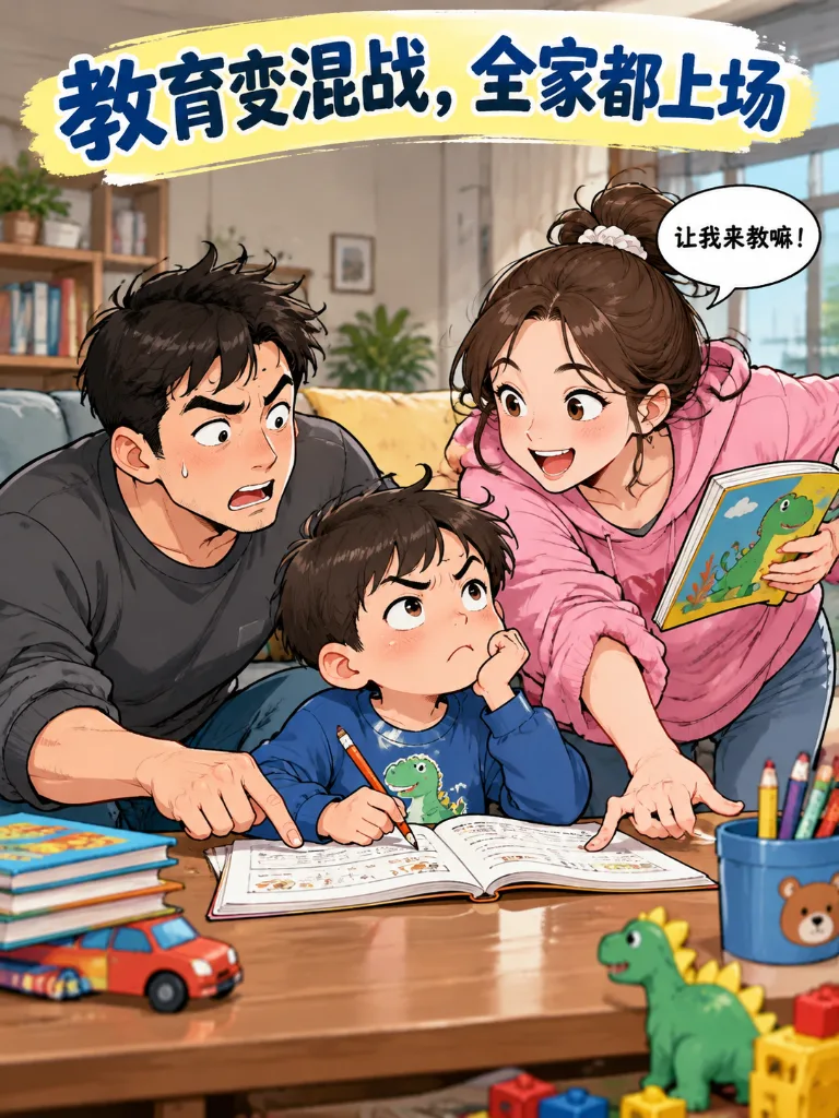 姐夫教子，小姨子抢戏 第 6 张漫画
