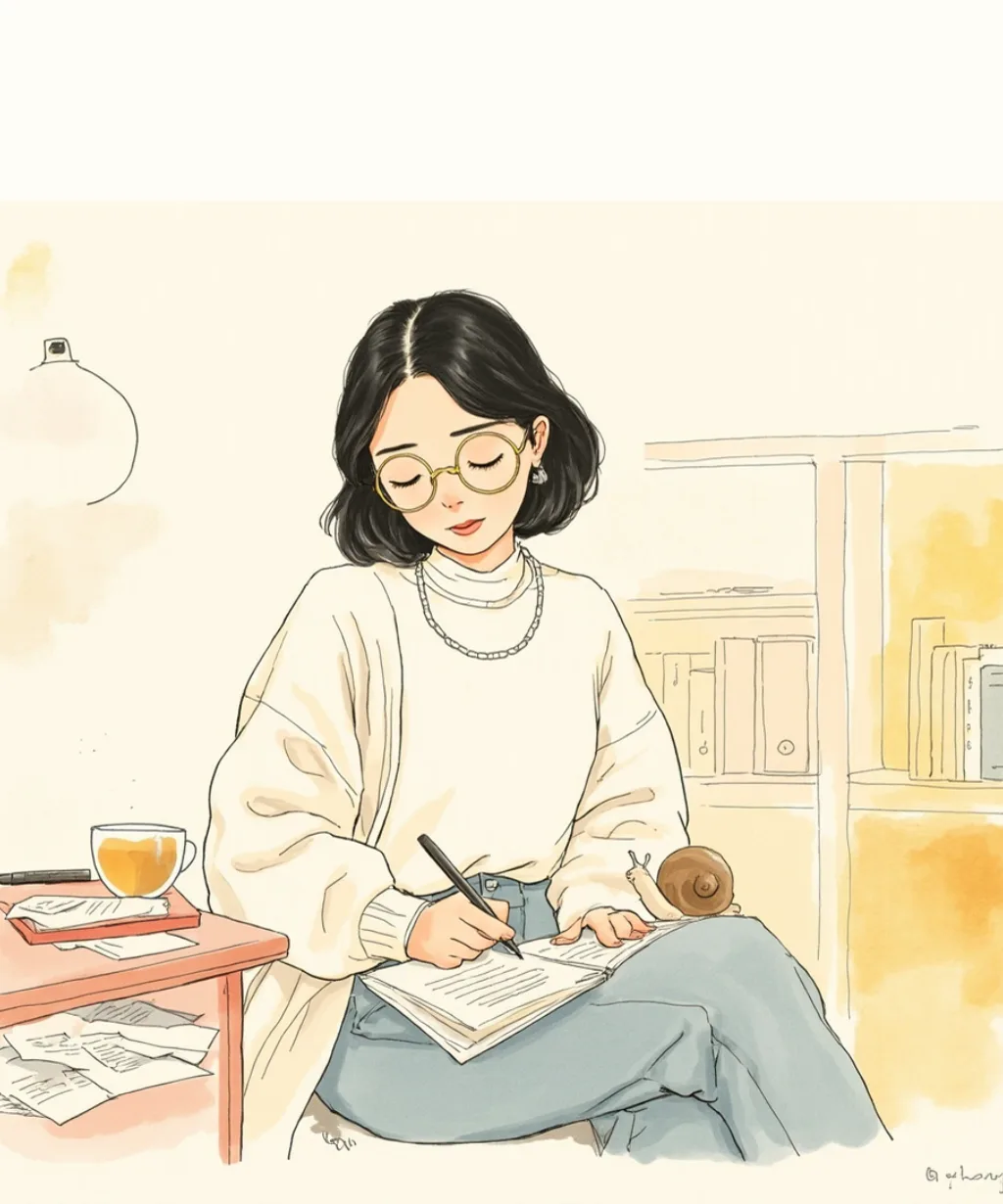 慢慢来，比较快：治愈焦虑的11幅画 第 4 张漫画