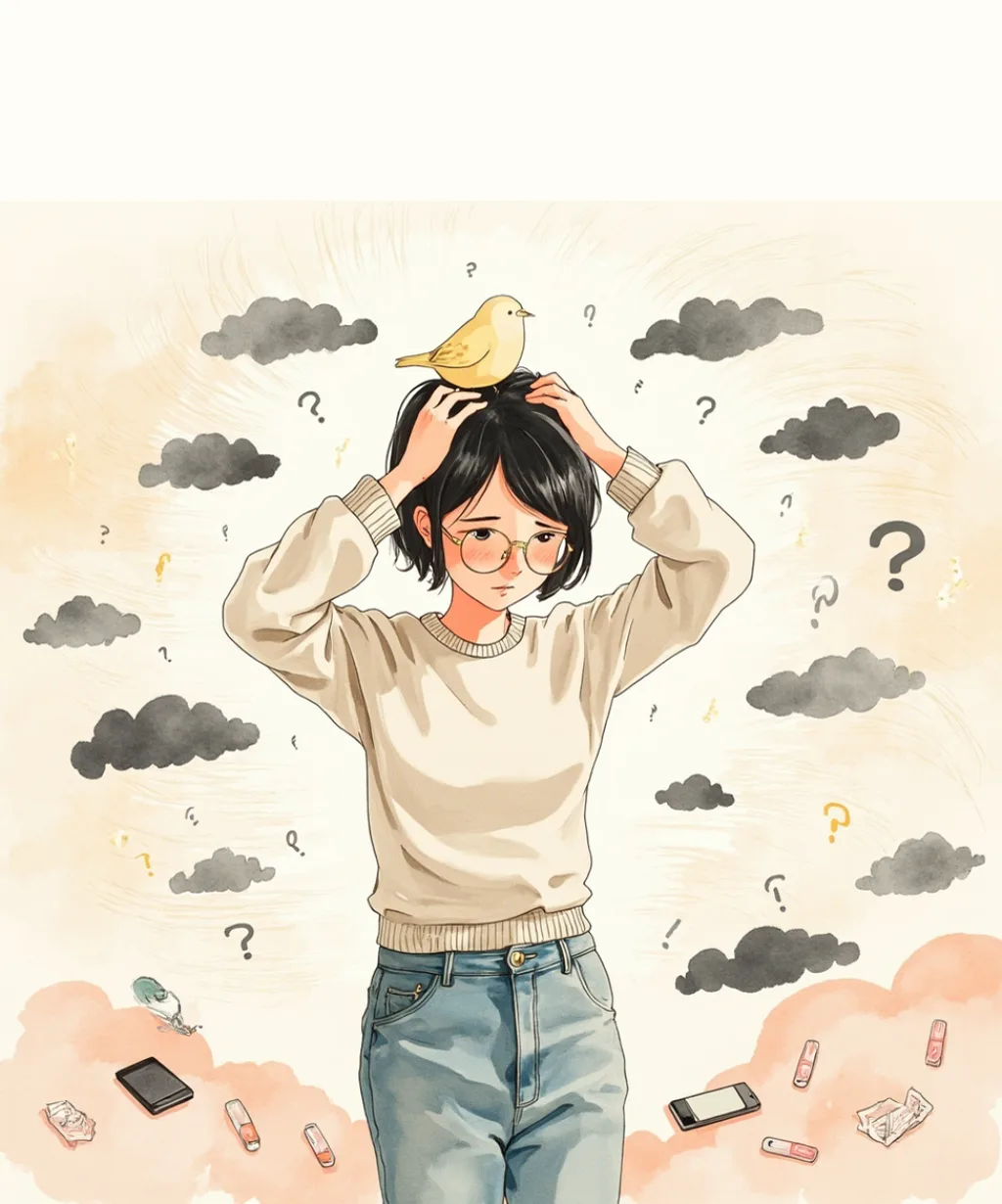 慢慢来，比较快：治愈焦虑的11幅画 第 5 张漫画