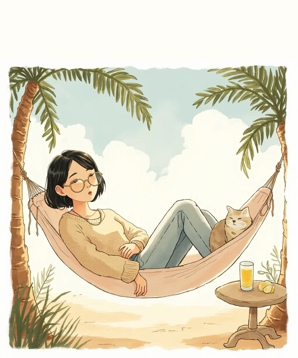 慢慢来，比较快：治愈焦虑的11幅画 第 7 张漫画