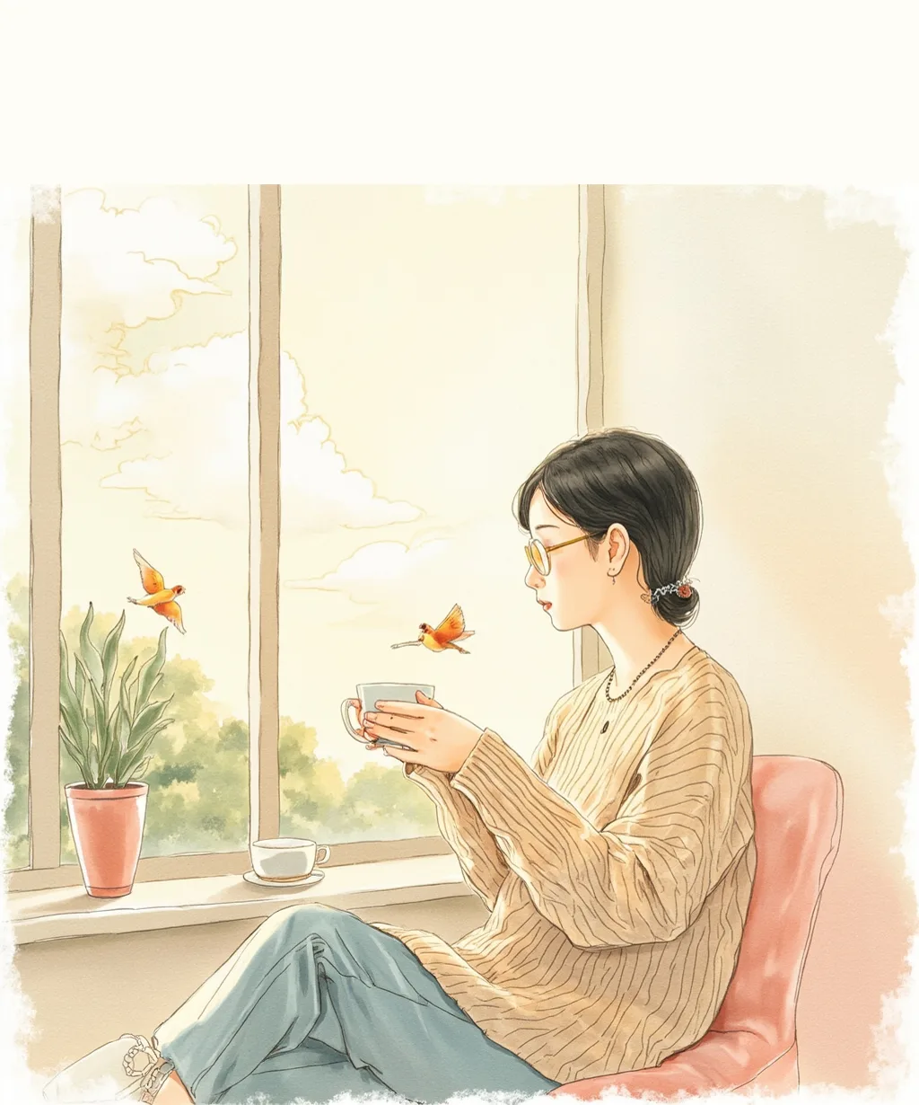 慢慢来，比较快：治愈焦虑的11幅画 第 9 张漫画