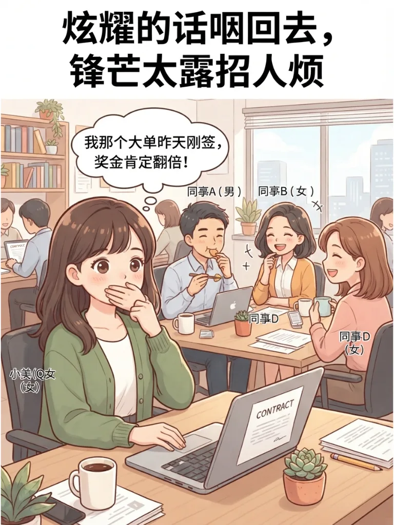 话到嘴边留三分 第 3 张漫画