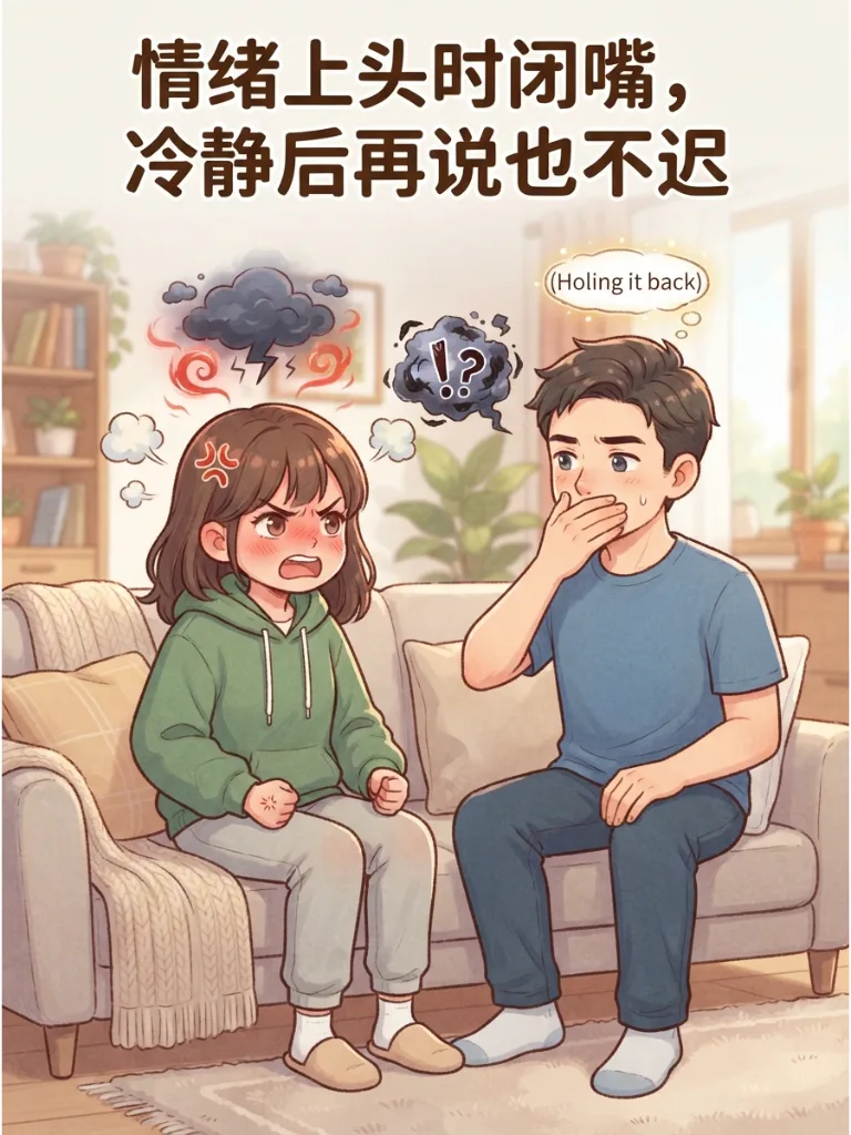 话到嘴边留三分 第 6 张漫画