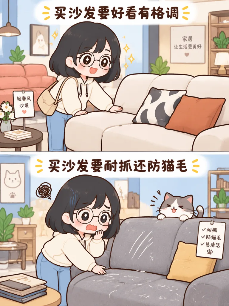 养猫前 vs 养猫后：生活巨变 第 5 张漫画