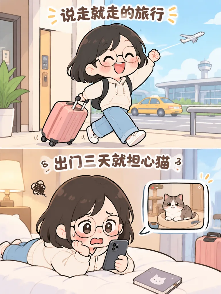 养猫前 vs 养猫后：生活巨变 第 6 张漫画