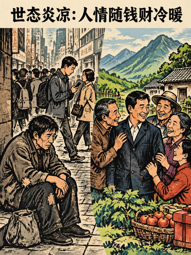 人情冷暖看贫富 第 3 张漫画