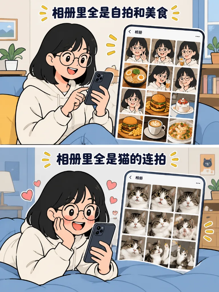 养猫前 vs 养猫后：生活巨变 第 4 张漫画