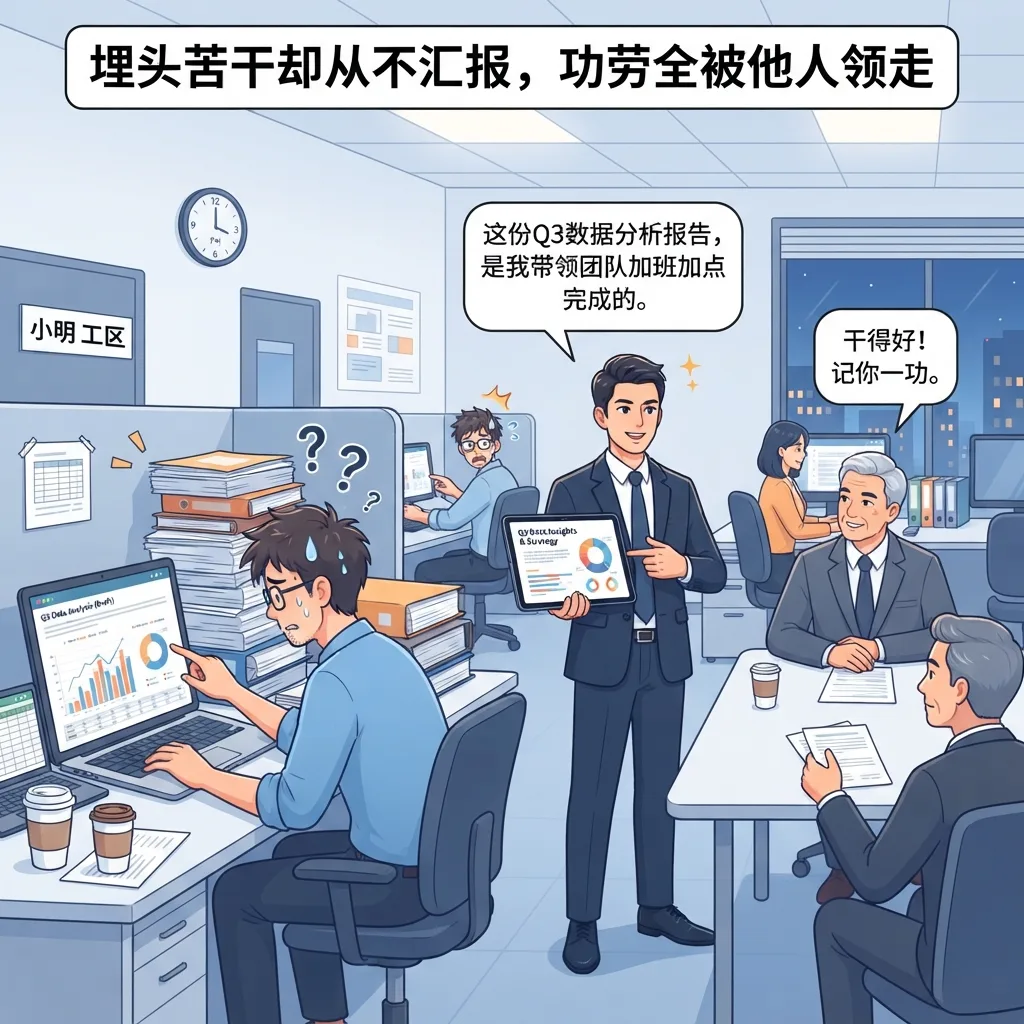 职场中常见的3种无效努力漫画封面