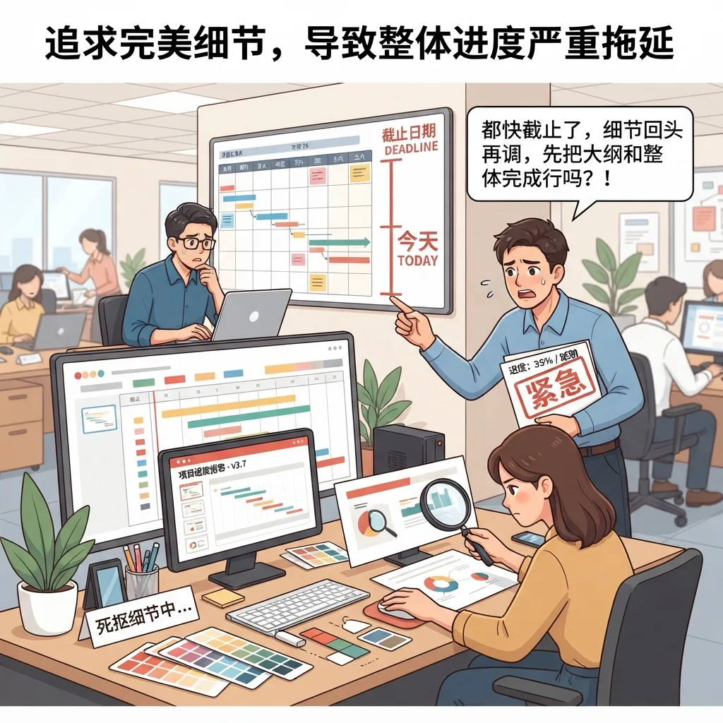 职场中常见的3种无效努力 第 2 张漫画