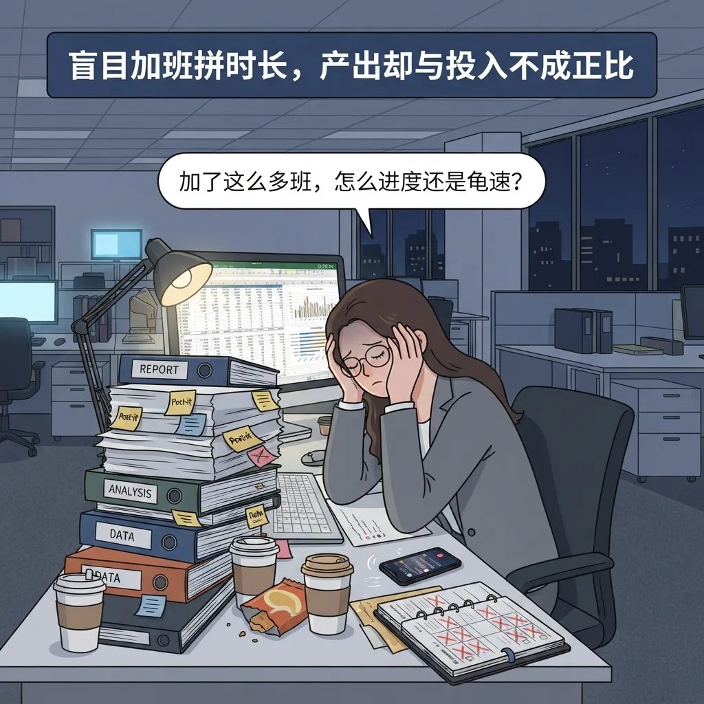 职场中常见的3种无效努力 第 3 张漫画