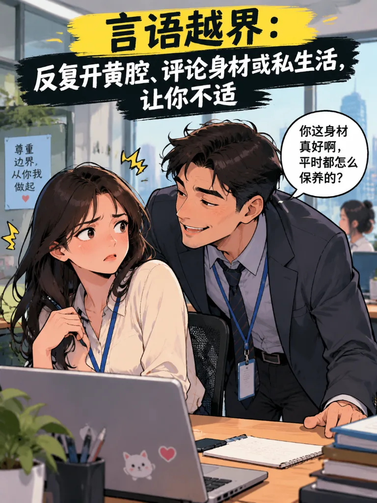 职场性骚扰识别指南漫画封面