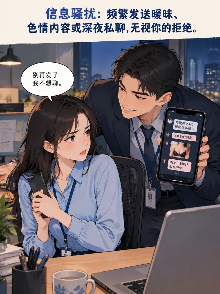 职场性骚扰识别指南 第 4 张漫画