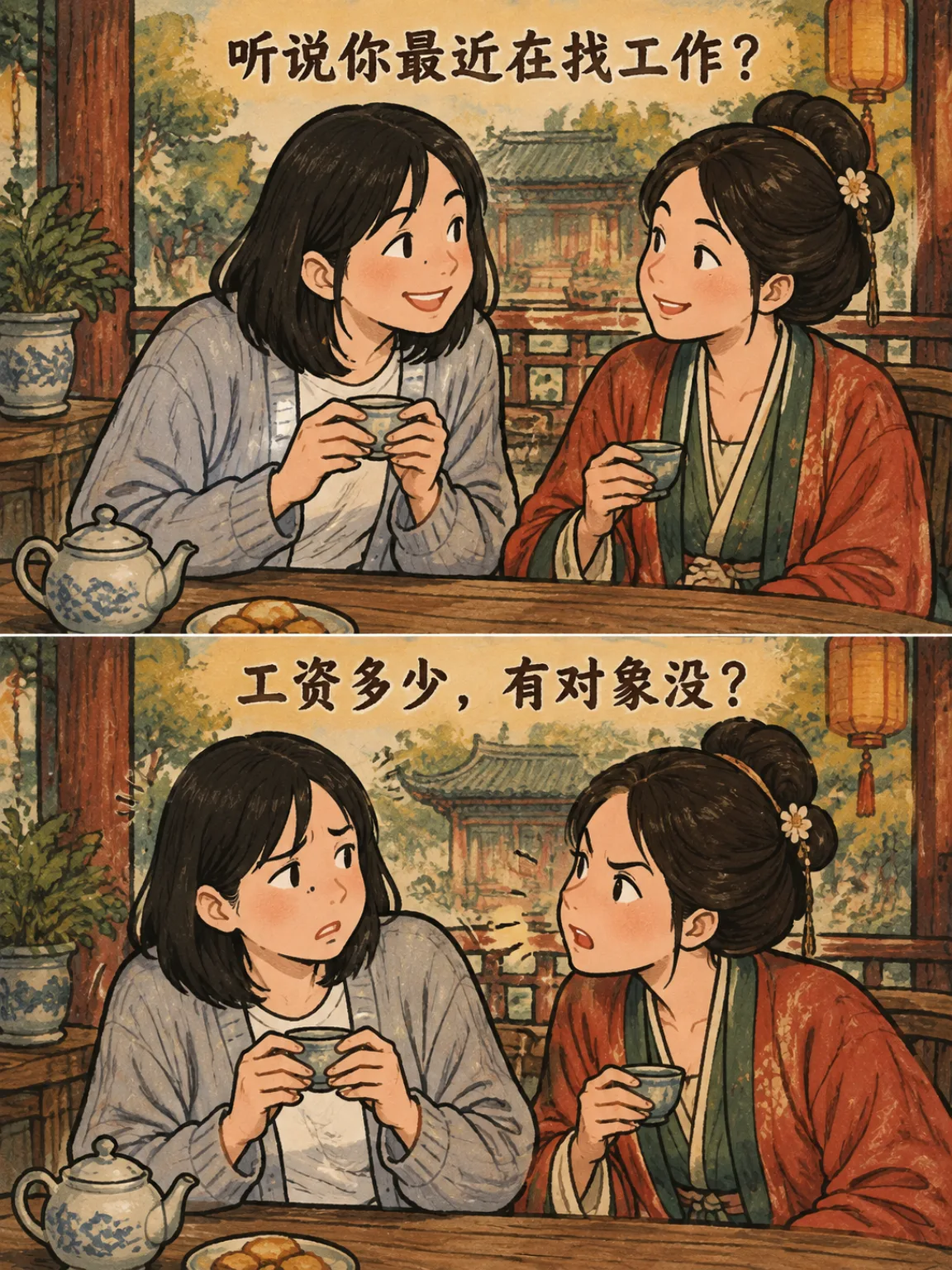 熟人之间，要讲分寸漫画封面