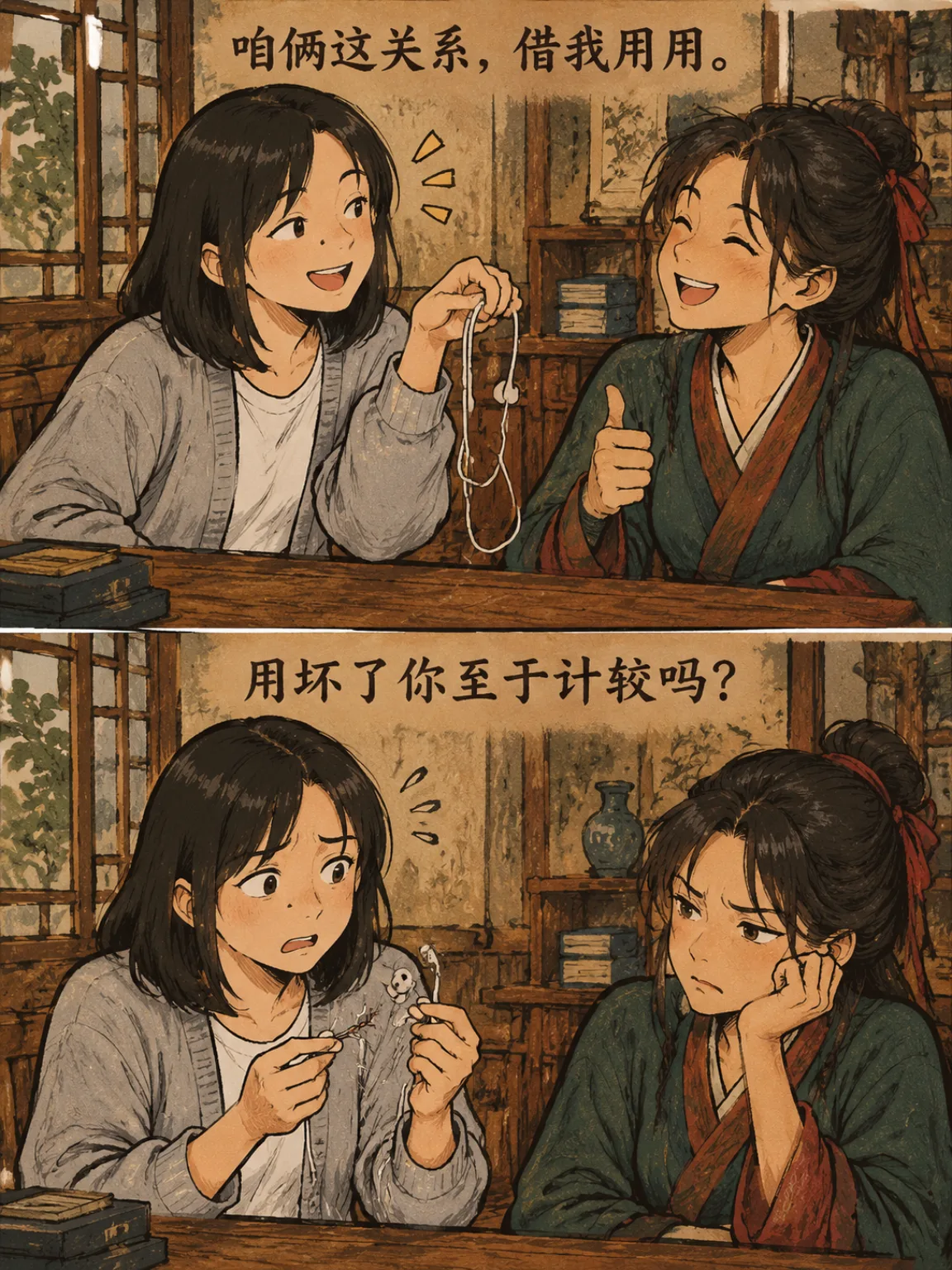 熟人之间，要讲分寸 第 3 张漫画