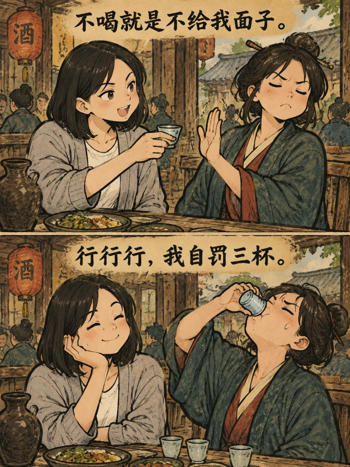 熟人之间，要讲分寸 第 4 张漫画