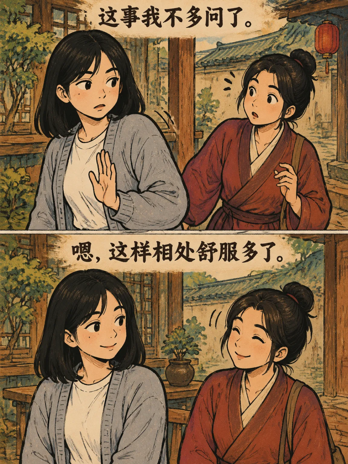 熟人之间，要讲分寸 第 7 张漫画