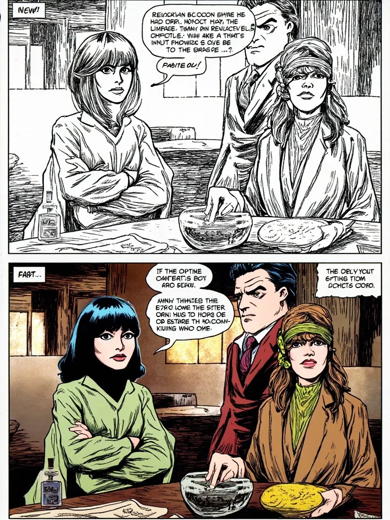 趣味漫画：老公教育儿子，小姨子过来阻止。老公生气的说：你小姨都已经结8次婚了，每次请假都是这个理由。小姨子：姐夫你让开，我来！ 第 5 张漫画