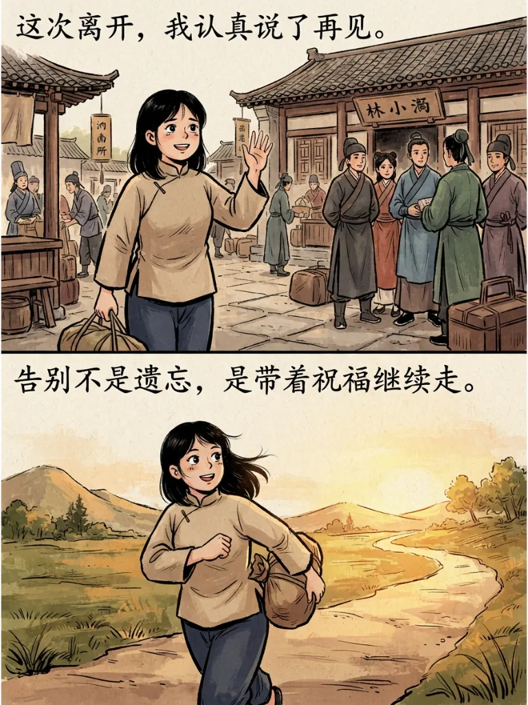 学会告别 第 6 张漫画
