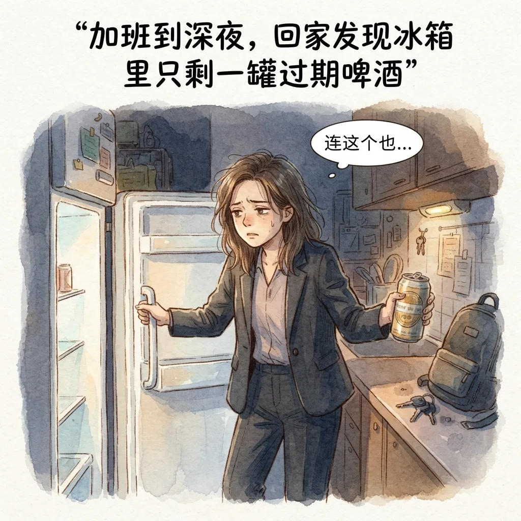 成年人最扎心的6个场景，你经历过几个？漫画封面
