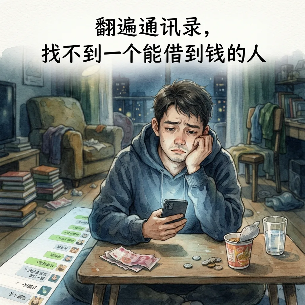 成年人最扎心的6个场景,你经历过几个? 第 2 张漫画