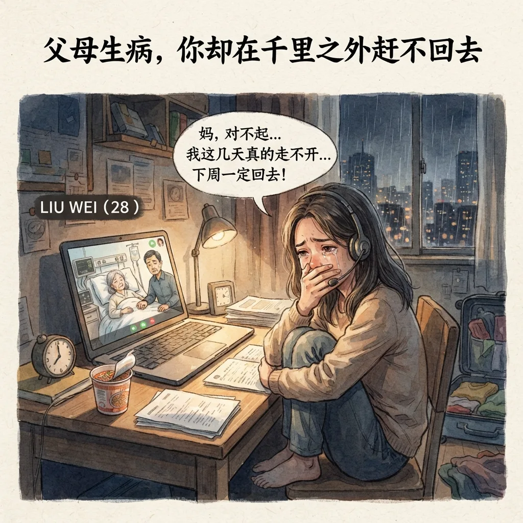 成年人最扎心的6个场景,你经历过几个? 第 3 张漫画