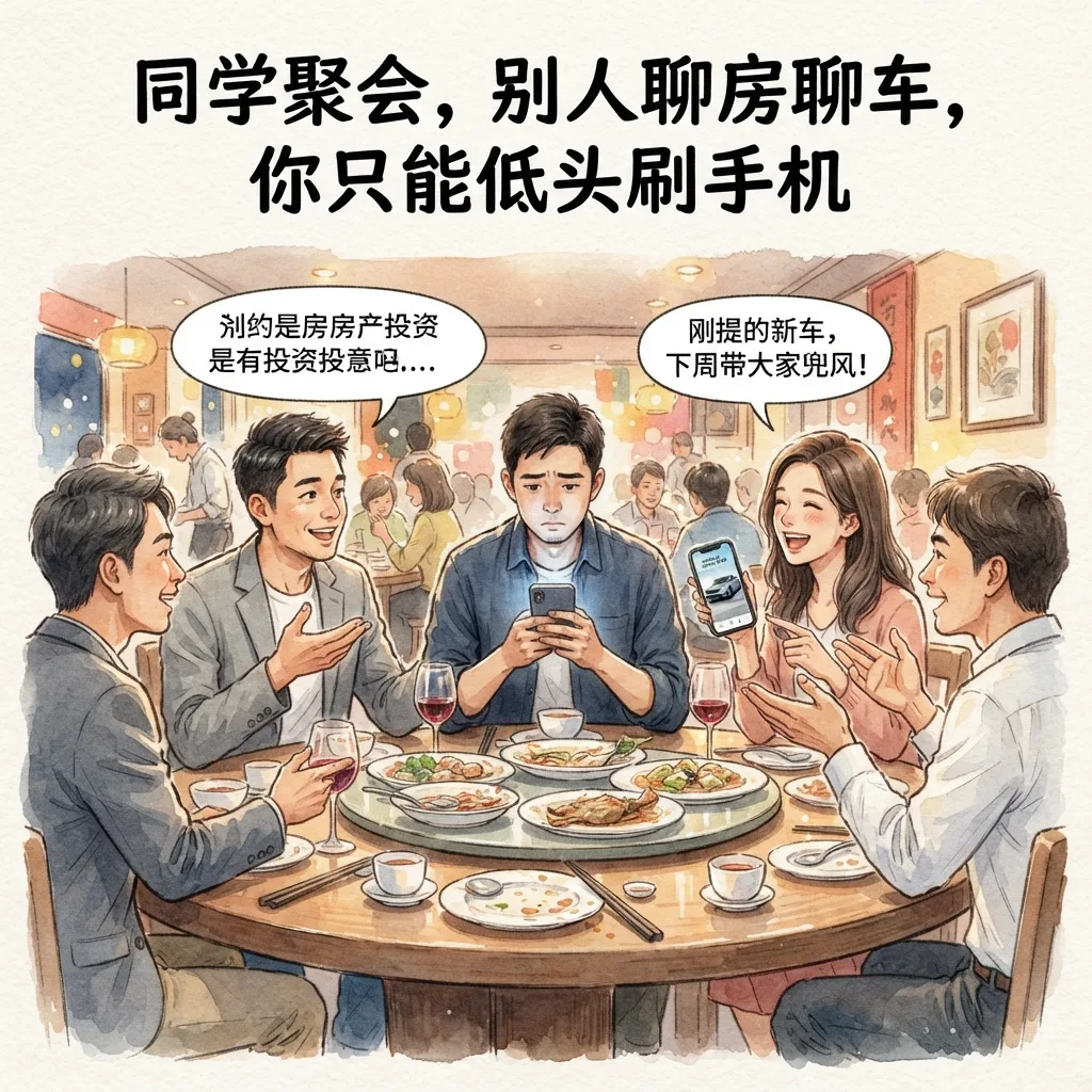 成年人最扎心的6个场景,你经历过几个? 第 4 张漫画