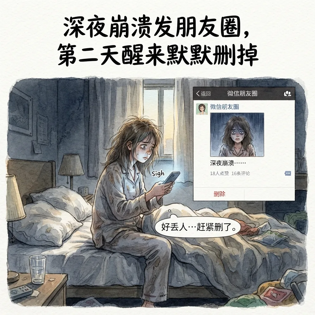 成年人最扎心的6个场景,你经历过几个? 第 6 张漫画