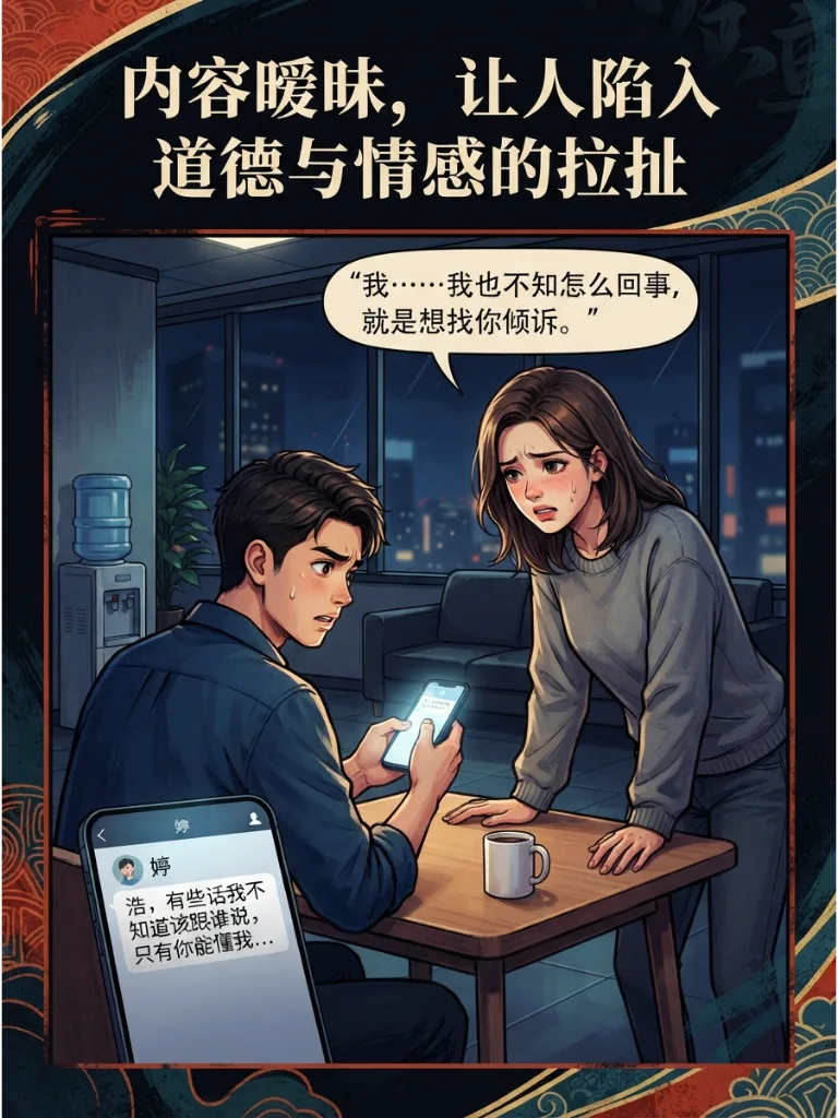 朋友妻的私信 第 2 张漫画