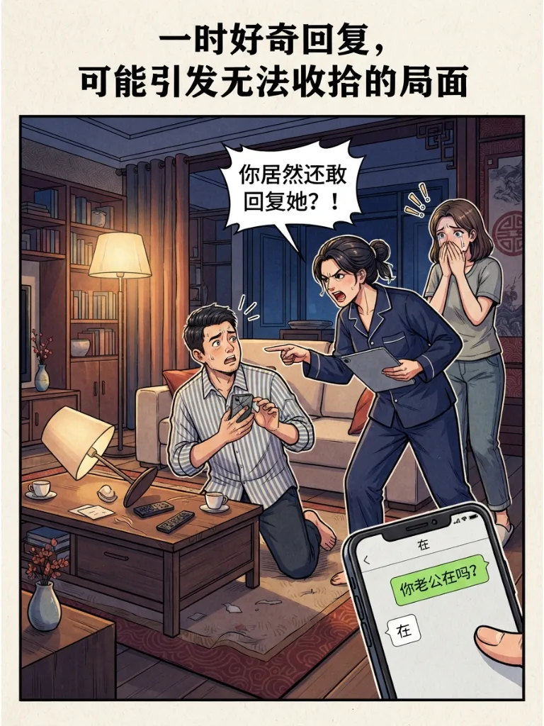 朋友妻的私信 第 4 张漫画